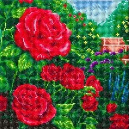 Craft Buddy Crystal Art Kit | Diamond Painting A Perfect Red Rose